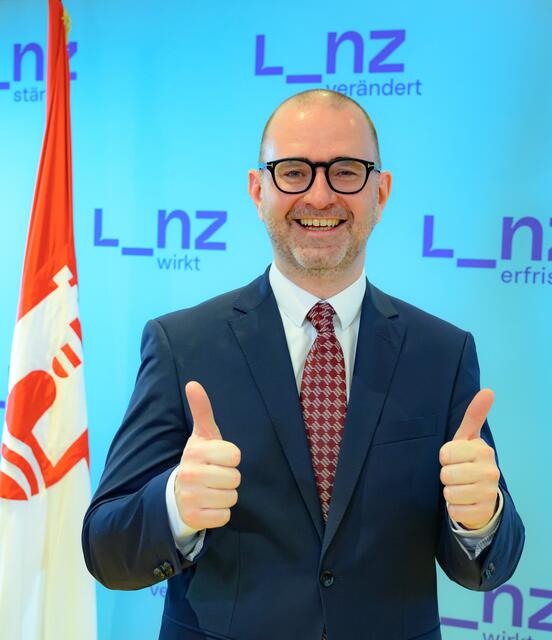 Dietmar Prammer erreichte in der Stichwahl sogar ein um vier Prozent besseres Ergebnis als sein Vorgänger Klaus Luger 2021. | Foto: Fotokerschi.at/Kerschbaummayr