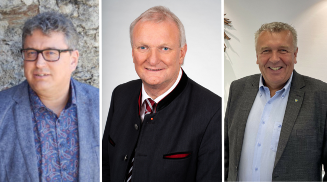 Manfred Dullnig (Irschen), Günther Novak (Mallnitz), Friedrich Paulitsch (Baldramsdorf) | Foto: Gemeinden