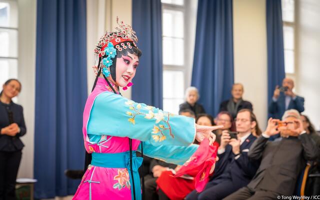 Erste farbenprächtige Eindrücke vom 23.1.2025 am Campus der Universität Wien | Foto: Tong Wey Wey, ICC