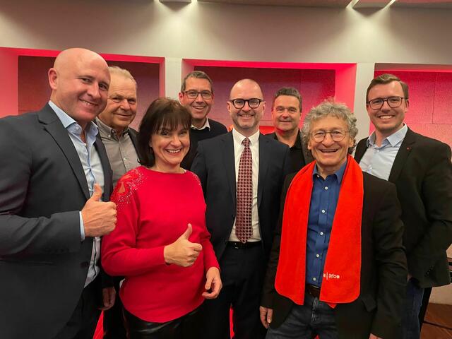 SPÖ Linz gratuliert Dietmar Prammer zum Walhsieg.  | Foto: GVV Burgenland