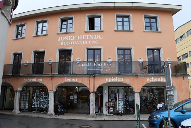 Der Schärdinger Traditions-Einzelhändler Josef Heindl schließt Ende März sein Geschäft. | Foto: Markus Bäumler/zema-medien.de