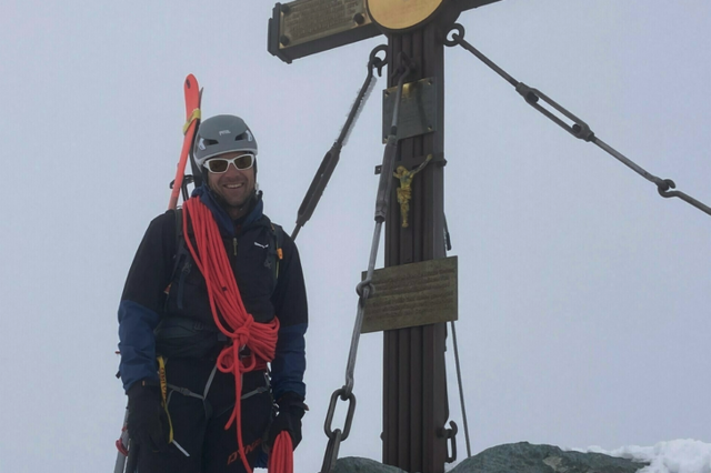Michael Bachlechner von der Alpinpolizei Kärnten ist Fahrerflüchtigen auf der Spur. | Foto: Alpinpolizei Kärnten