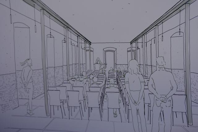 Kloster Münzbach - Schlusspräsentation mit elf Projekten von Architektur-Studierenden der Kunstuniversität Linz auf Fragestellungen zum Kloster Münzbach.  | Foto: Robert Zinterhof