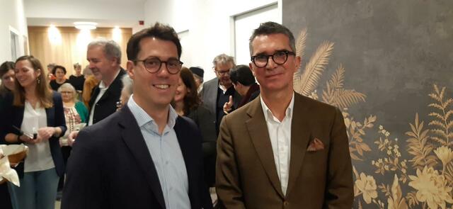 Auch Bezirksvorsteherin-Stellvertreter Oliver Möllner (ÖVP) war bei der Segnung zu Gast. | Foto: z.V.g.