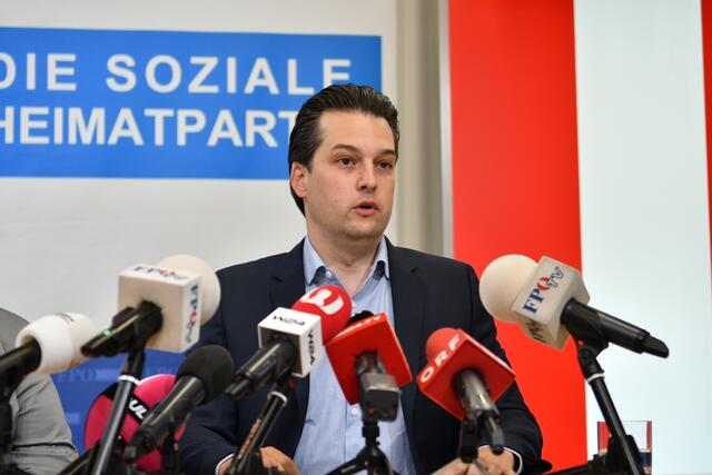 Wie 2025 war damals auch Dominik Nepp Spitzenkandidat der Freiheitlichen. | Foto: Markus Spitzauer