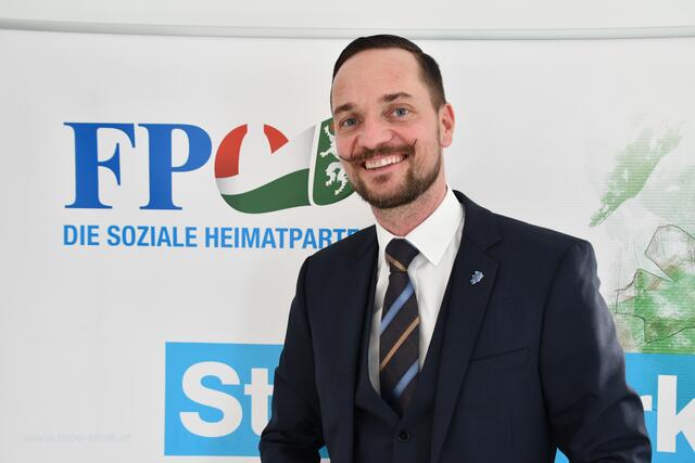 Alexander Putzenbacher sitzt für die FPÖ im Landtag. | Foto: Galler
