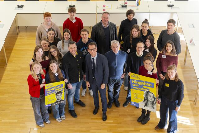 Politik-Luft schnuppern durften Schülerinnen und Schüler des Kapfenberger Gymnasiums. | Foto: beteiligung.st