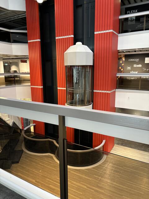 Der berühmte Lift ein letztes Mal in Betrieb. | Foto: Privat