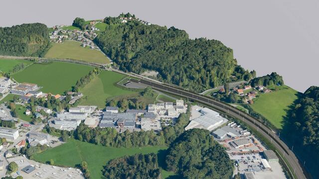 Das geplante Tunnelportal in Kasern. | Foto: ÖBB-EQVis