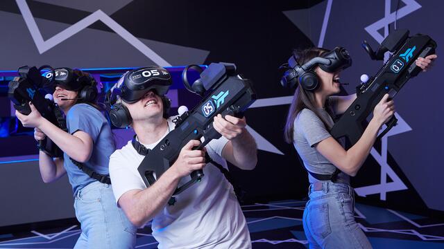 Wer eher auf Action steht, ist bei einem VR-Game als Single am Valentinstag genau richtig. (Archiv) | Foto: Zero Latency