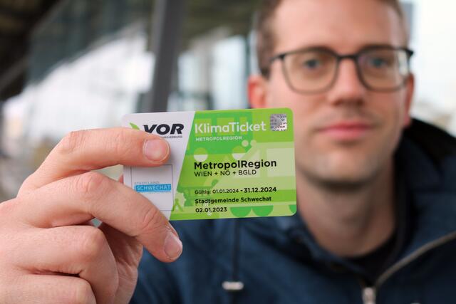 Wer derzeit eine neue Jahreskarte für die Öffis – etwa ein Klimaticket vom VOR – angefordert hat, der muss(te) warten. (Symbolfoto) | Foto: Stadtgemeinde Schwechat