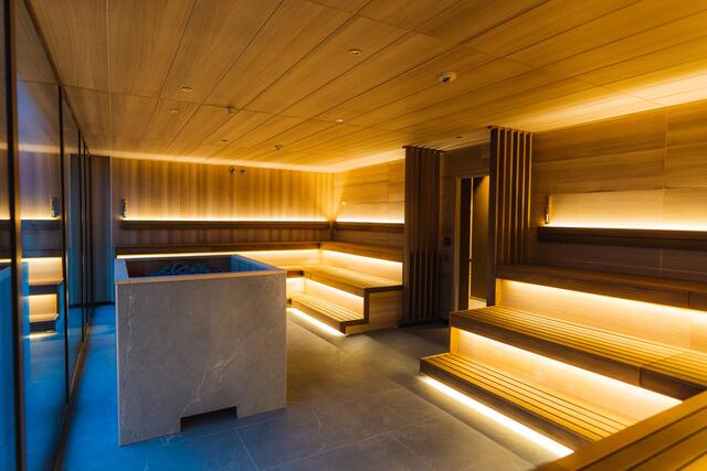 Saunabereich im Nationalparkresort Dilly in Windischgarsten | Foto: Markus Kohlmayr