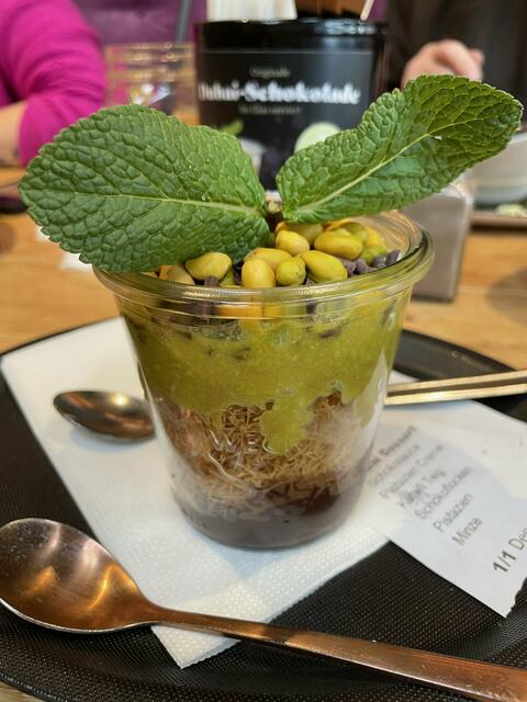 Dubai Dessert im Glas.