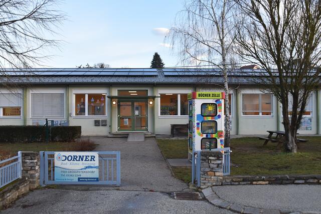 Die Photovoltaikanlage am Dach wurde bereits 2023 installiert. | Foto: Michael Strini