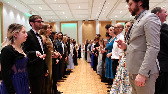 Getanzt wurde Quadrille und Walzer. | Foto: Daniela Deml