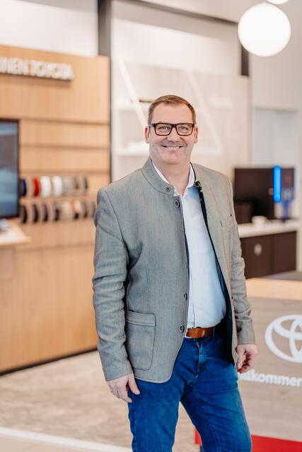 Standortleiter Roland Heinrich ist mit den Umbauarbeiten zufrieden. | Foto: Gady Family