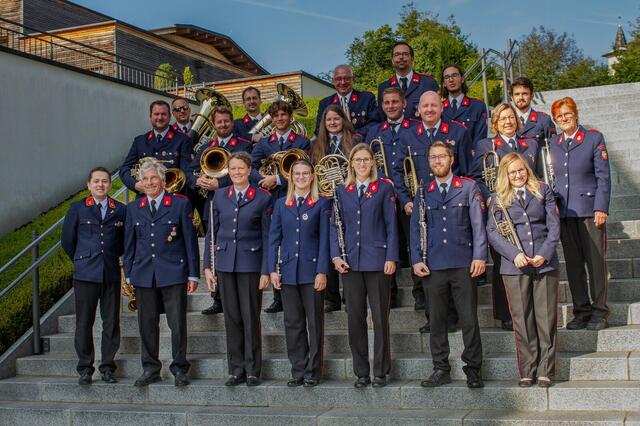 Die Liebe zur Musik hat zwei Vereine zusammengeführt: als Feuerwehrmusik St. Georgen vereint, blickt der Musikverein nun freudig in die Zukunft. | Foto: Privat