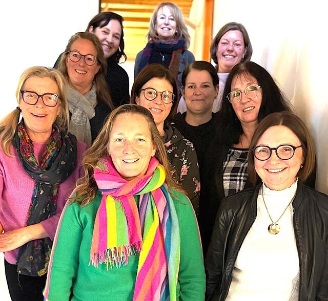 Die Gründergruppe Zeitpolster Brixental. | Foto: Zeitpolster