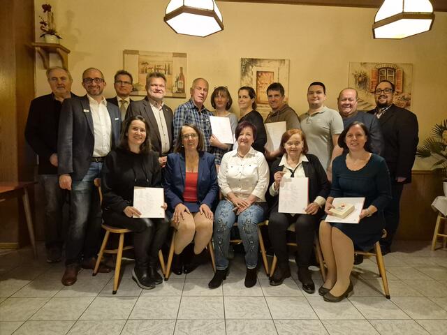 Franz Strobl, Clemens Hickl, Thomas Galos, Oskar Schmit, Manfred Wöhrer, Daniela Holzer, Carmen Achter, Christopher Gaul, Christoph Adler, Adolf Mechtler, Michael Edlinger, Andrea Bachl, Elisabeth Friedl, Viktoria Viktorik, Hildegard Leitgeb, Christine Filipp. | Foto: RK NÖ