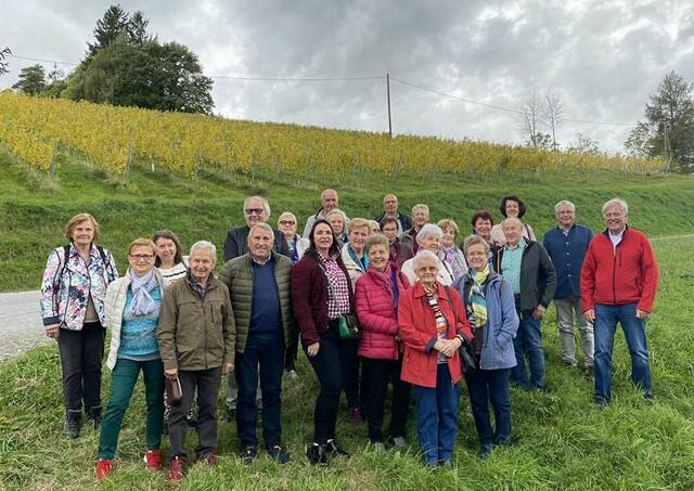 Eins der letzten Unternehmungen des PV Neuhaus war 2024 der Ausflug nach Maria Luschari mit anschließender Schifffahrt am Wörthersee. | Foto: Privat