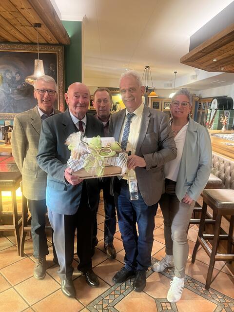 Jubilar Alois Bachmair, 80 Jahre | Foto: Gemeinde Pötting