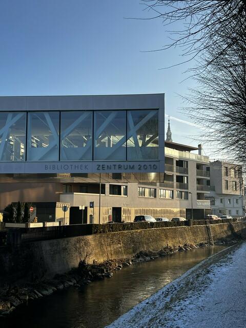 Die Bibliothek "Lesefluss am Gries" in Grieskirchen. | Foto: Haslberger