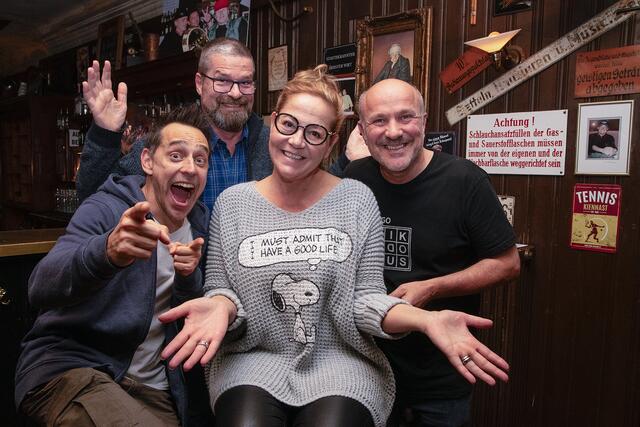 Tricky Niki, Gerold Rudle, Monica Weinzettl und Niki Neunteufel. | Foto: Andreas Novotny