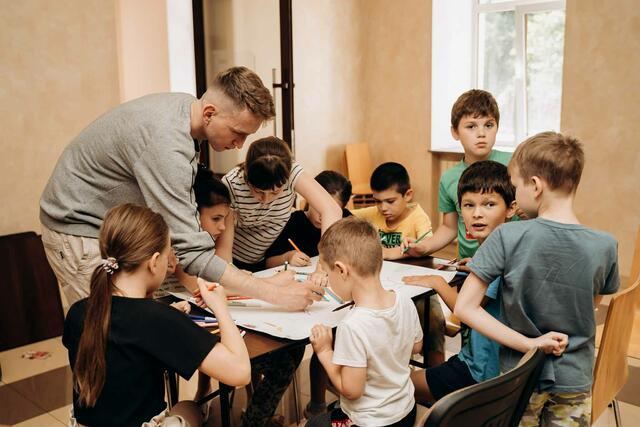 Hilfe für Kinder in der Ukraine Seit 2022 unterstützt das Osthilfekomitee der Diözese St. Pölten in Ivano-Frankivsk in der Ukraine die Renovierung eines Schulgebäudes.  | Foto: Caritas St. Pölten