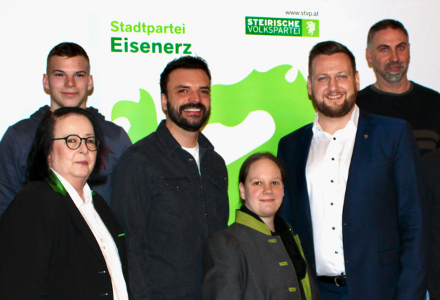 Die Kandidatenliste der ÖVP Eisenerz ist eine Mischung aus erfahrenen Persönlichkeiten und engagierten, jungen Neuzugängen. | Foto: René Pichler