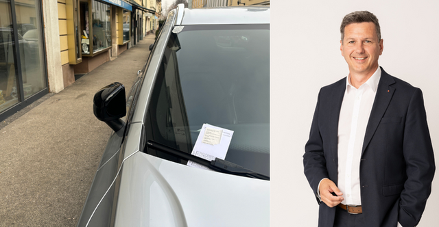 Wer einen Strafzettel fürs Falschparken erhält, muss in fast allen Kärntner Städt tiefer ins Börserl greifen. Gemeindereferent Daniel Fellner musste den "Schwarzen Peter" ausspielen. | Foto: Fotomontage MeinBezirk/Gernot Gleiss