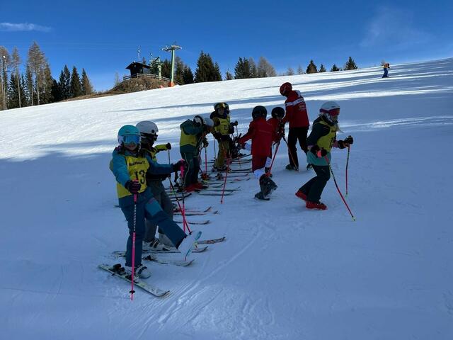 Die Maria Saaler Kinder hatten sichtlich Spaß auf der Piste. | Foto: Gemeinde Maria Saal