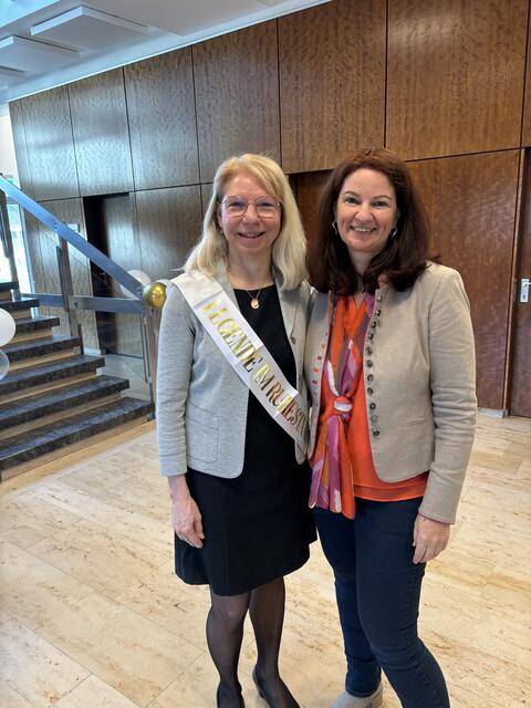 Gitti Linauer und Nachfolgerin Romana Wieländer. | Foto: Martina Schweller