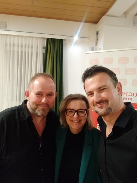 Andreas Weinzettl, Irmi Rosenbichler und Sigi Fink. | Foto: Gemeinde Prigglitz