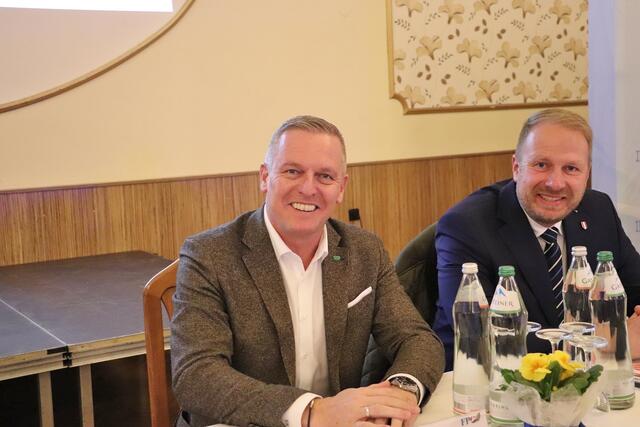 LH Mario Kunasek und NAbg. Markus Leinfellner  | Foto: Edith Ertl