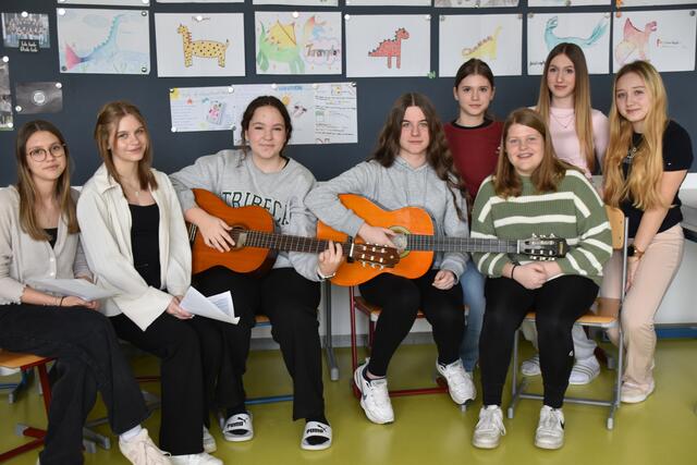 Musik gehört in der BAfEP Oberwart einfach dazu. | Foto: Michael Strini
