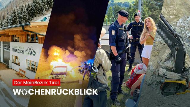 Beim MeinBezirk Wochenrückblick gibt’s für euch die Top-Themen der vergangenen Woche aus Tirol. | Foto: MeinBezirk Tirol