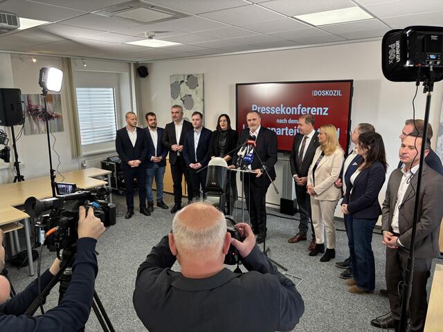 Doskozil gab die Entscheidung am Montag bekannt. | Foto: Tscheinig