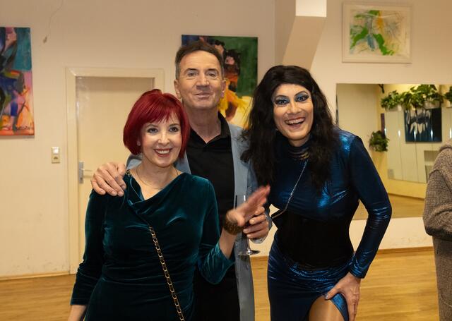 Greta Lech, Helmut Lux und Johanna Bierbach. | Foto: Regina Courtier