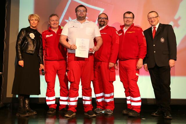 Neuer "RK-Obersanitätsmeister": Dominik Prohaska. | Foto: Eckhart Herbe