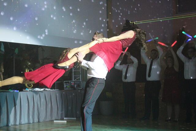 Eine perfekt einstudioerte Polonaise | Foto: Patrick Marcher