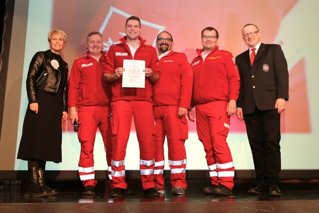Neuer "RK-Hauptzugsführer" ist Matthias Mühleder. | Foto: Eckhart Herbe