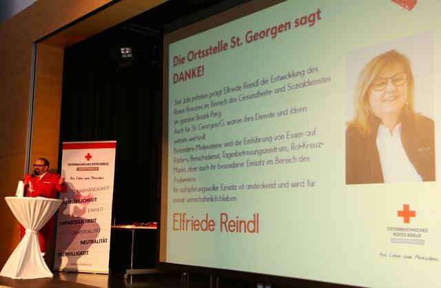 Elfi Reindl - der gute Geist der Sozialen Dienste im Bezirkssekretariat. | Foto: Eckhart Herbe