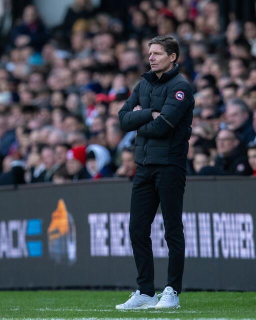 "Am Ende ist es ein großer Sieg, eine großartige Leistung – ich bin wirklich zufrieden“, sagte der Riedauer Oliver Glasner nach dem 2:0-Sieg im "Theatre of Dreams".  | Foto: CPFC/Sebastian Frej