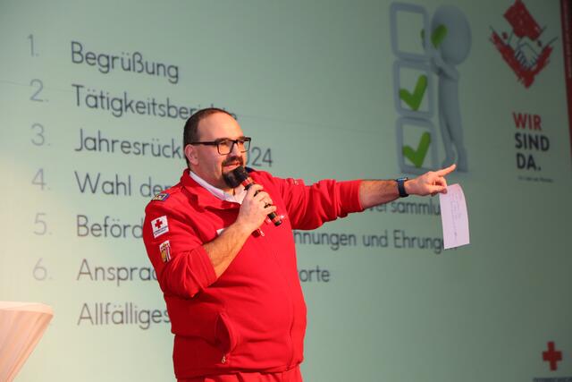 Ortsstellenleiter Hans Peter Kranewitter hatte beeindruckende Zahlen und Fakten im Gepäck. | Foto: Eckhart Herbe