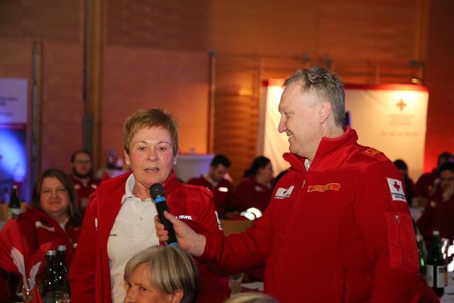 Gitti Teufel präsentierte die St. Georgener Essen auf Rädern - Bilanz. | Foto: Eckhart Herbe