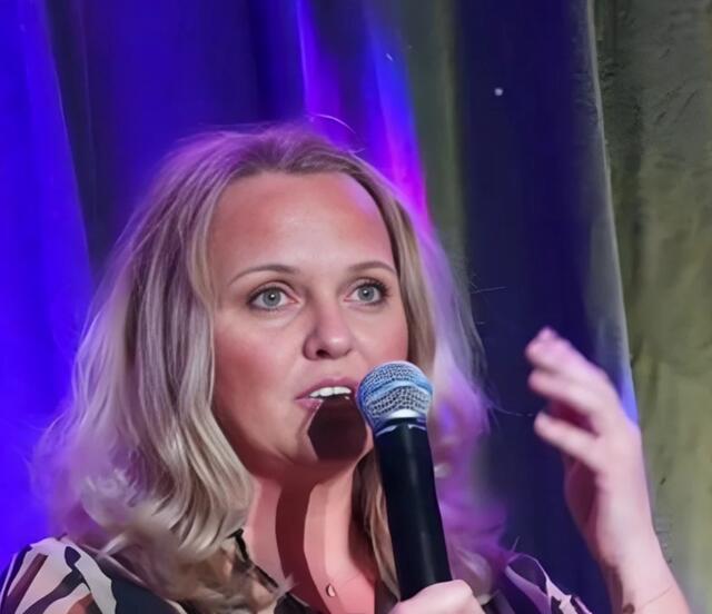 Andrea Toifl beim Speakers Slam. | Foto: privat