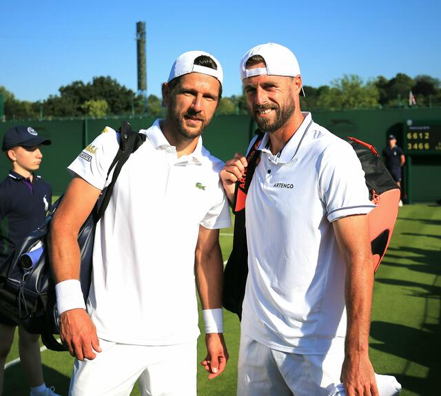 ÖTV-Kapitän Jürgen Melzer (li.) hat sein Team in bestmöglicher Besetzung nominiert. | Foto: GEPA Pictures