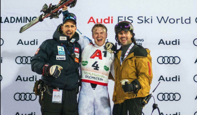 Christoph Wolfsberger, Timon Haugan und Michael „Sutti“ Rottensteiner sind ein perfektes Trio und hoffen auf WM-Edelmetall. | Foto: KK