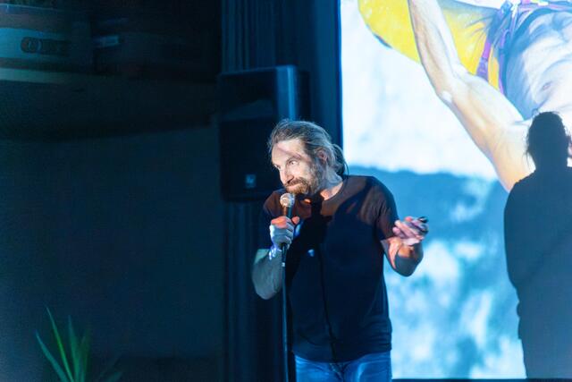 Alexander Huber referiert mit Humor, Leidenschaft und Feingefühl. | Foto: gphoto