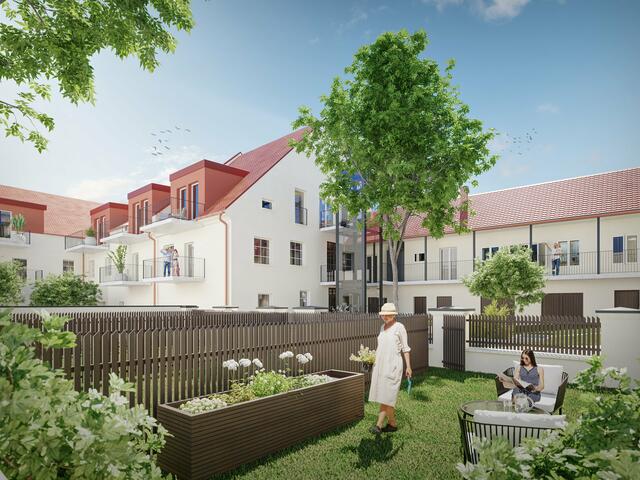 Bauherrenmodell Daheim am Hauptplatz 23 in Frohnleiten. | Foto: Visualisierung threesixty.at